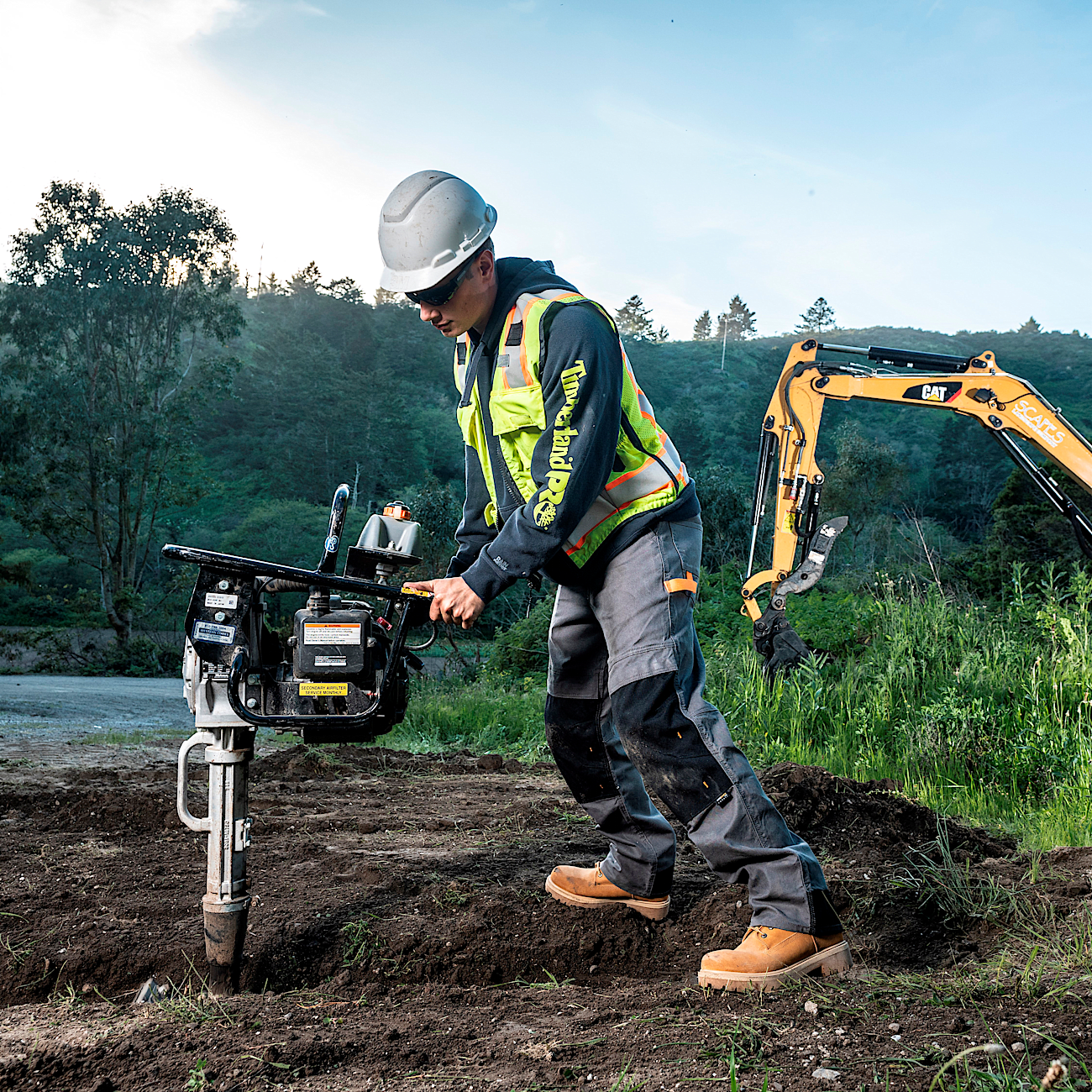 Men's Direct Attach 6" Steel Toe Waterproof Work Boot