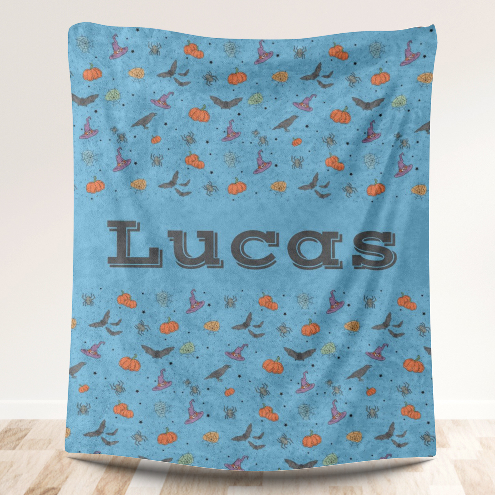 Customizable Pattern Blanket With Name