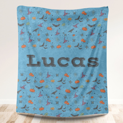 Customizable Pattern Blanket With Name