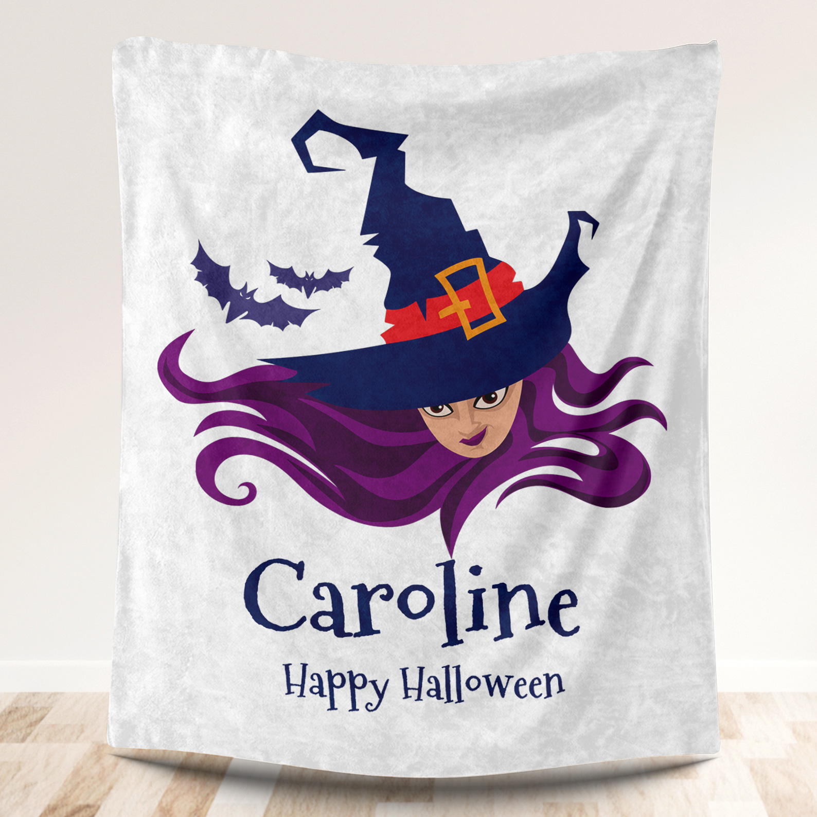 Witch Custom Name Blanket