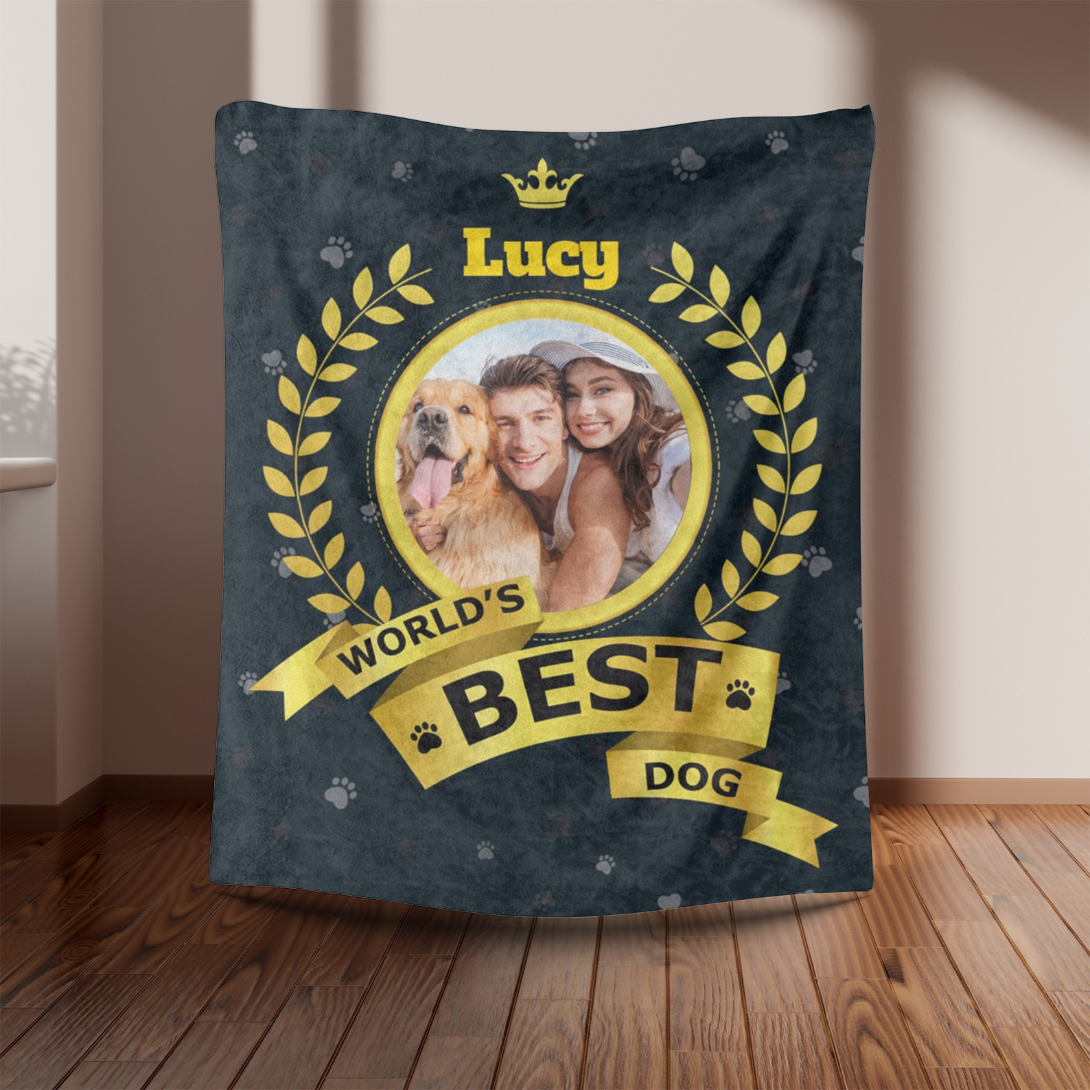 WORLD'S BEST DOG/CAT Personalized Blanket