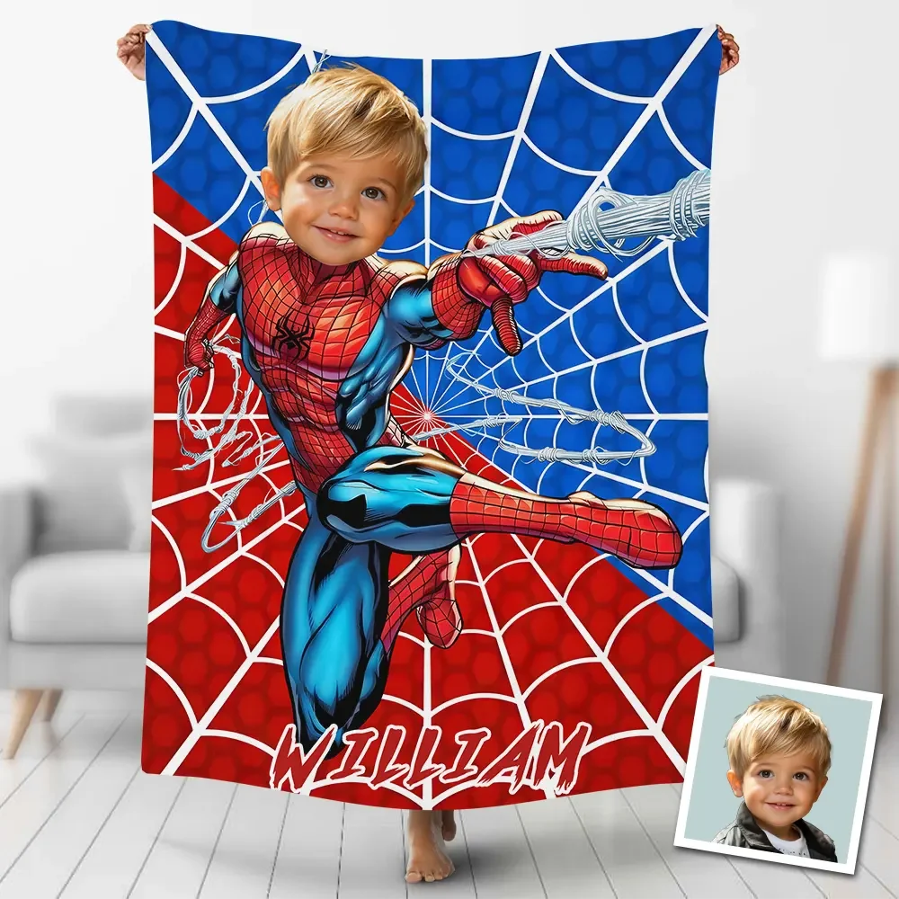 Custom Superhero Blankets for Kids