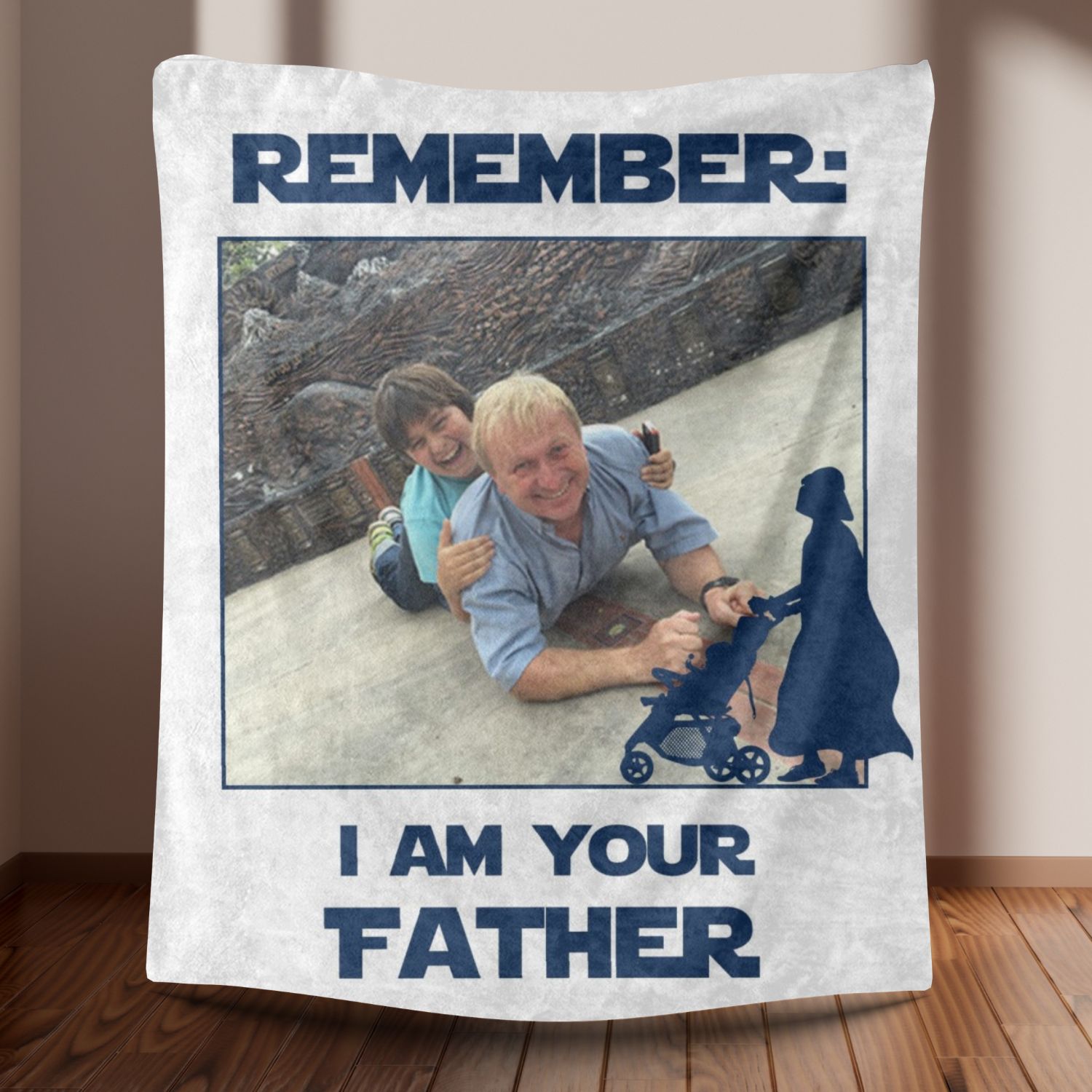 Remember I am Your Father 1 Photo Fleece Blankets