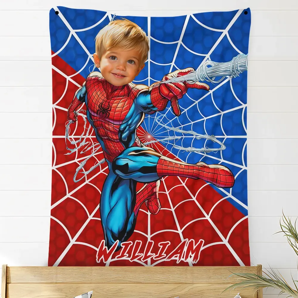 Custom Superhero Blankets for Kids