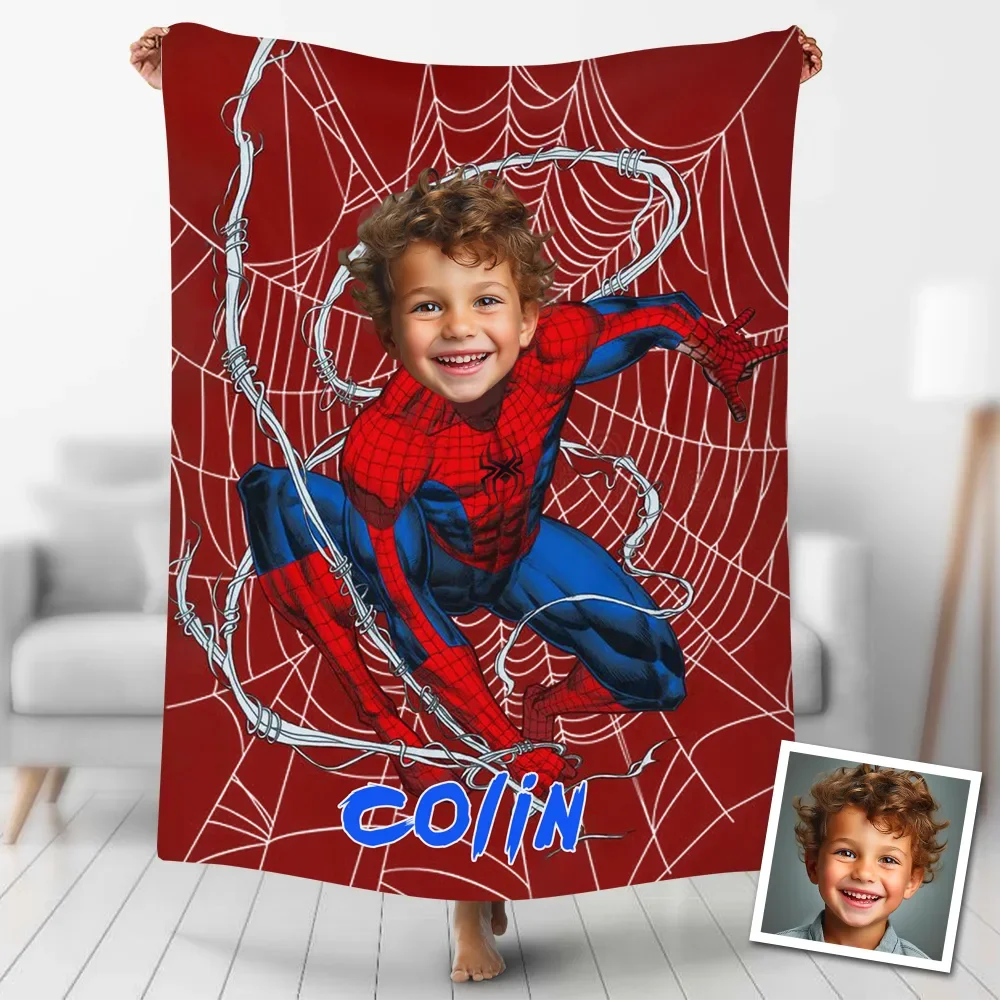 Custom Cartoon Pattern Fleece Blanket