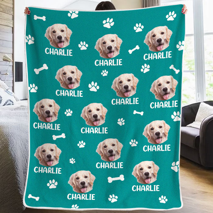 Love Has Four Paws - Personalized Custom Blanket