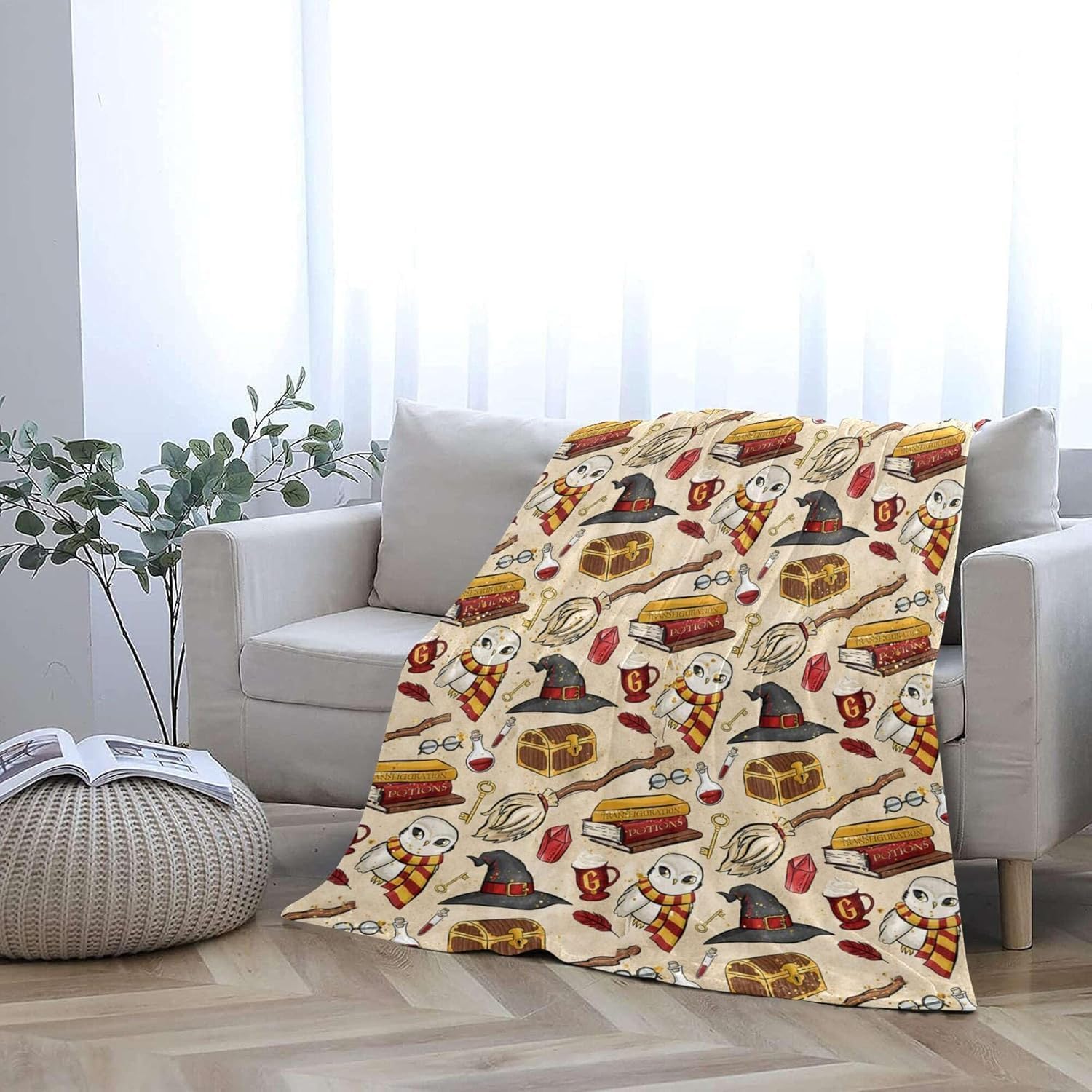 Magic Cartoon Pattern Blanket