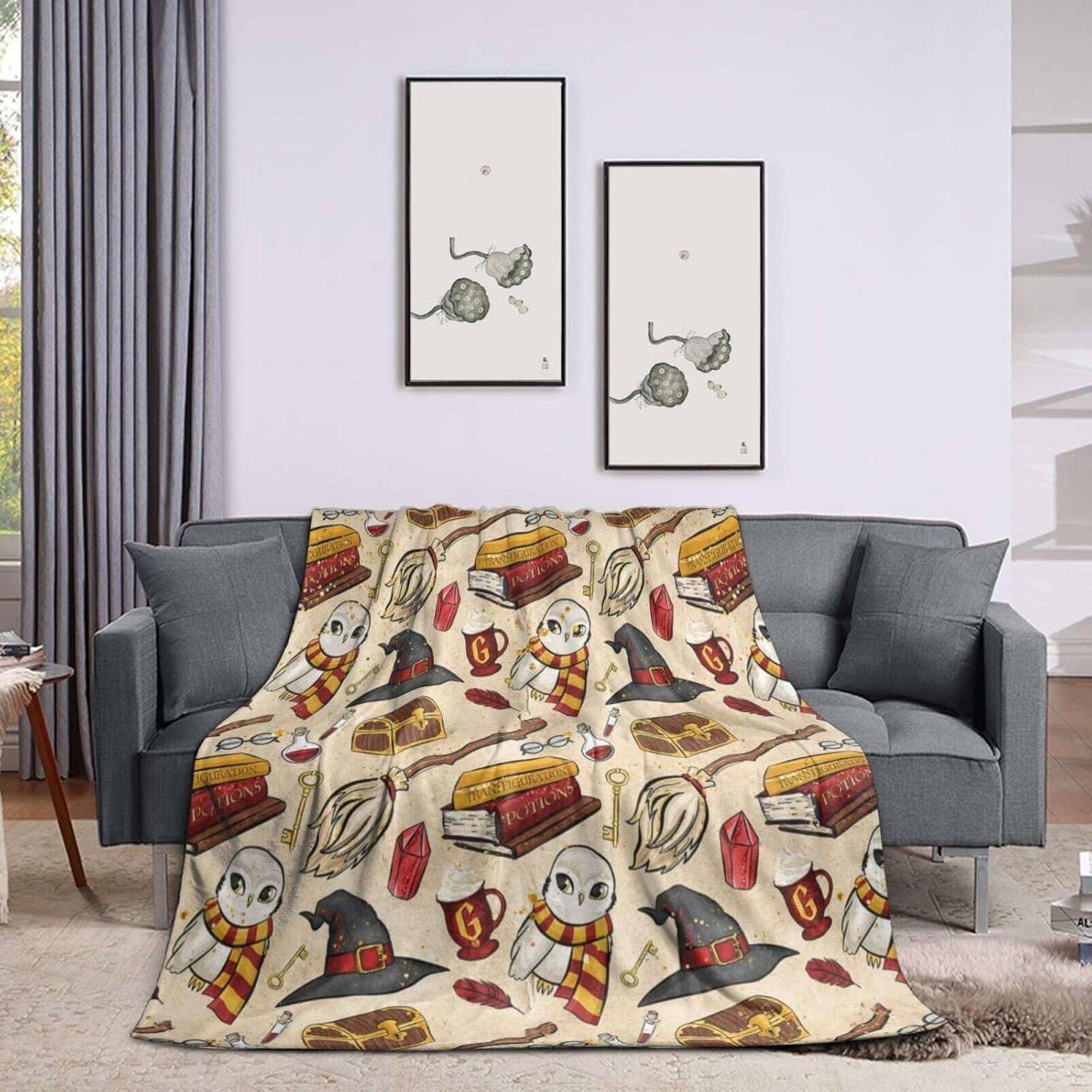 Magic Cartoon Pattern Blanket