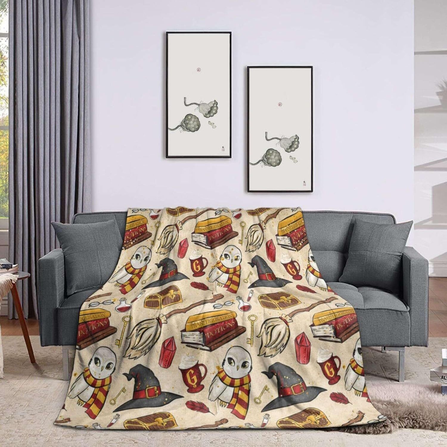 Magic Cartoon Pattern Blanket
