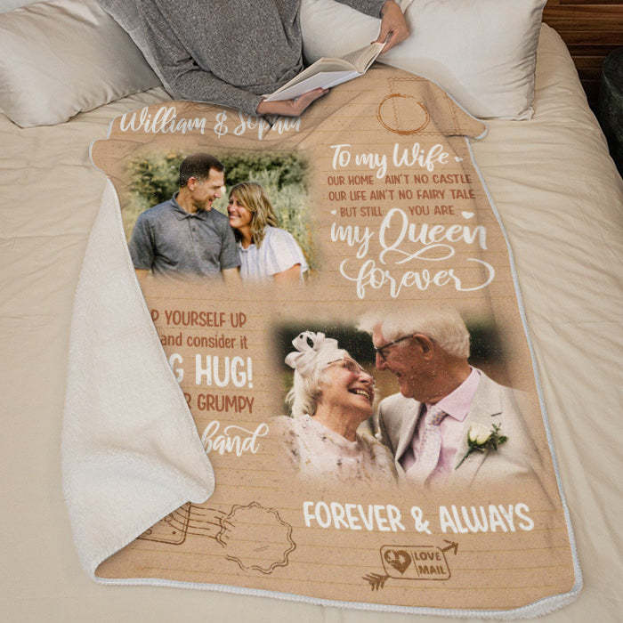 Consider It A Big Hug - Personalized Custom Blanket 