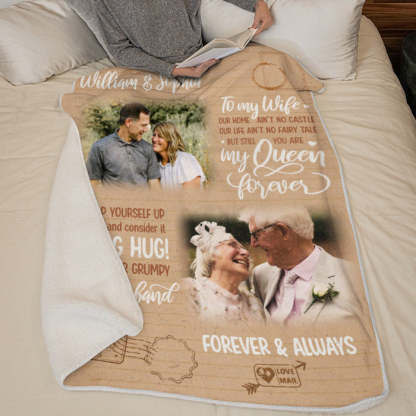 Consider It A Big Hug - Personalized Custom Blanket 