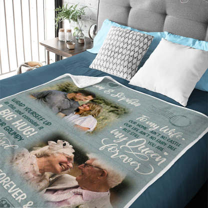 Consider It A Big Hug - Personalized Custom Blanket 