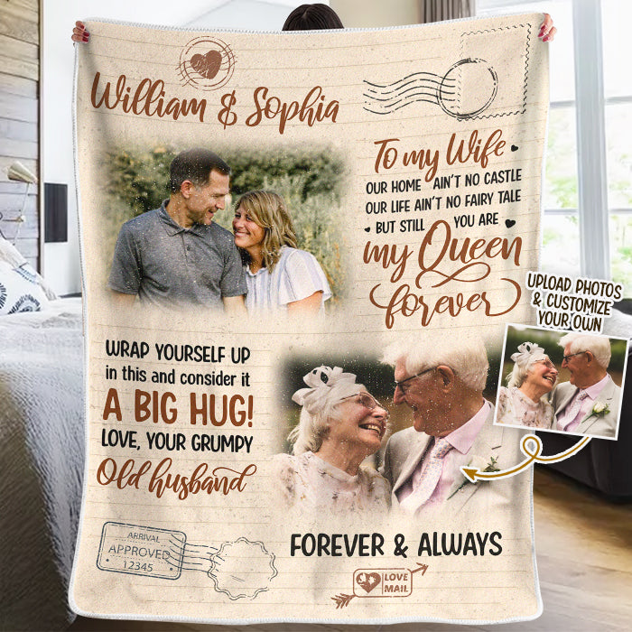 Consider It A Big Hug - Personalized Custom Blanket 