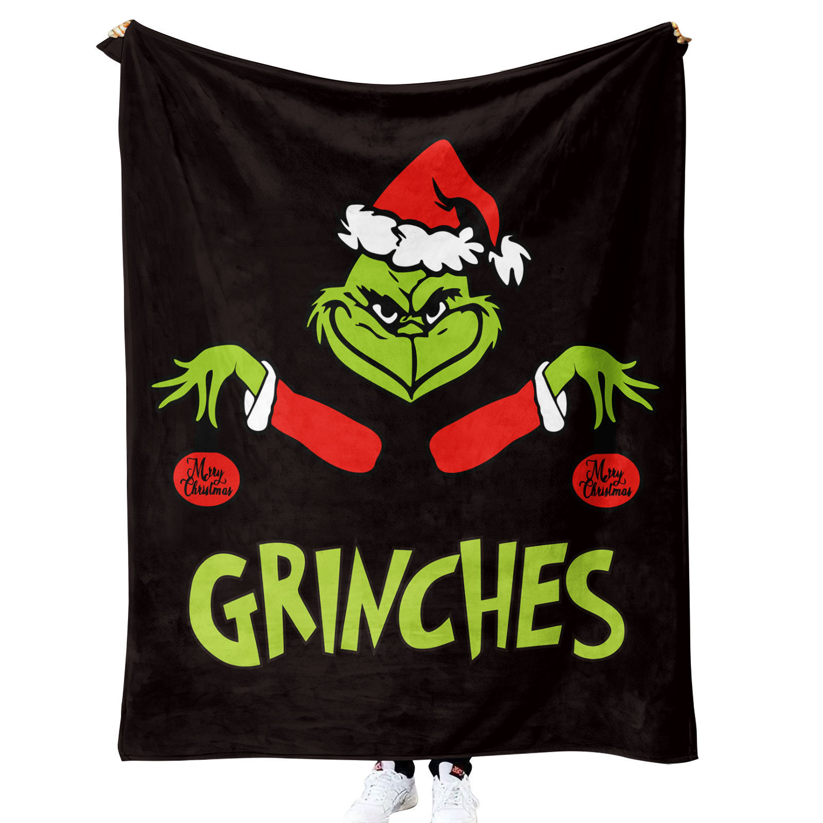 Merry Grinchmas Blanket