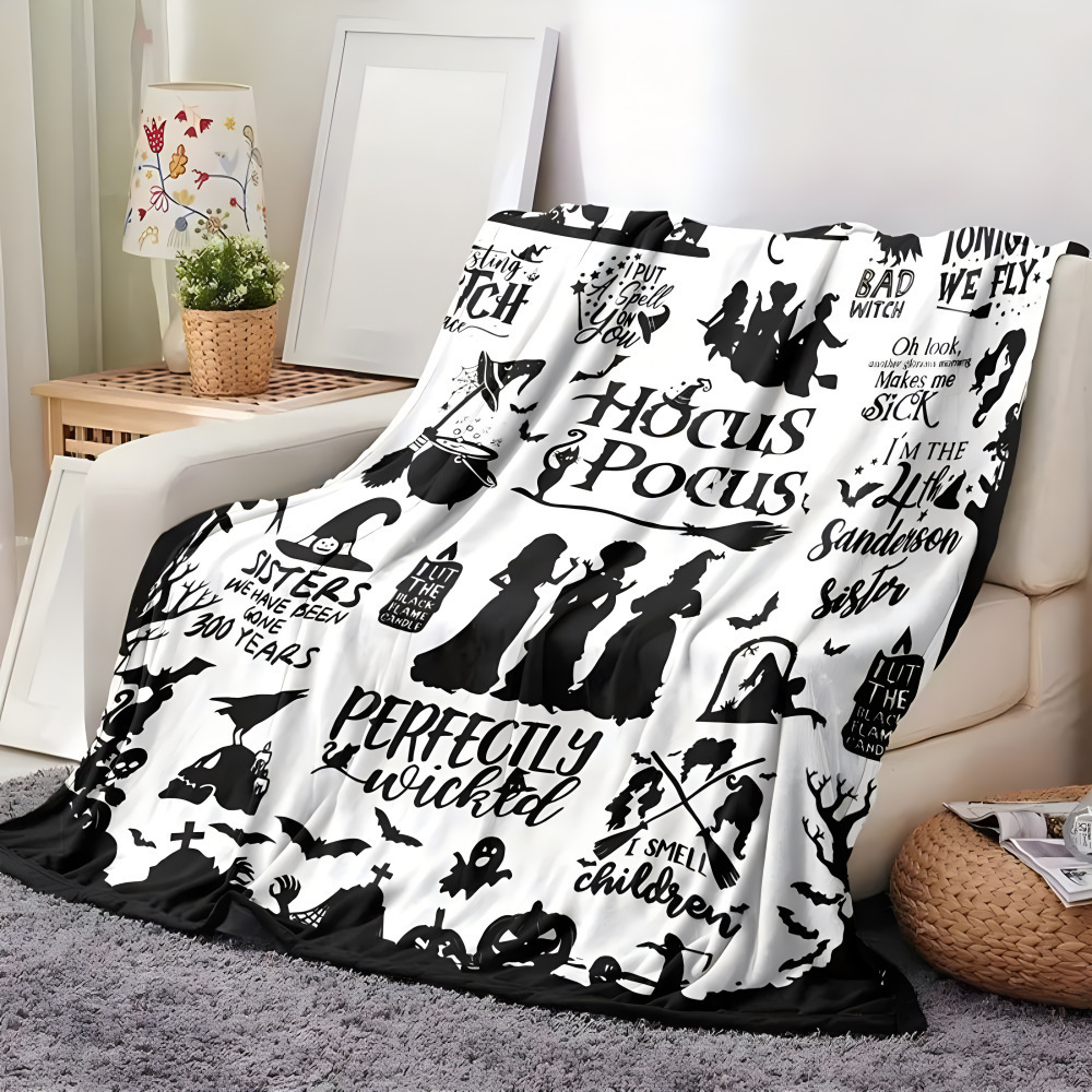 Halloween Themed Witch Blanket