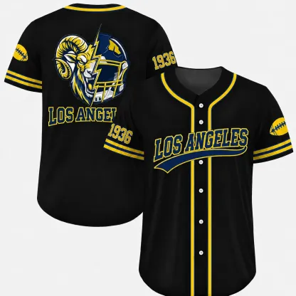 Custom Football Team Baseball Jersey