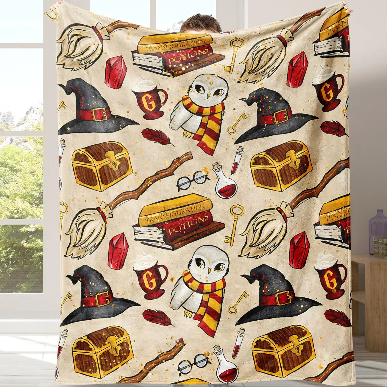 Magic Cartoon Pattern Blanket