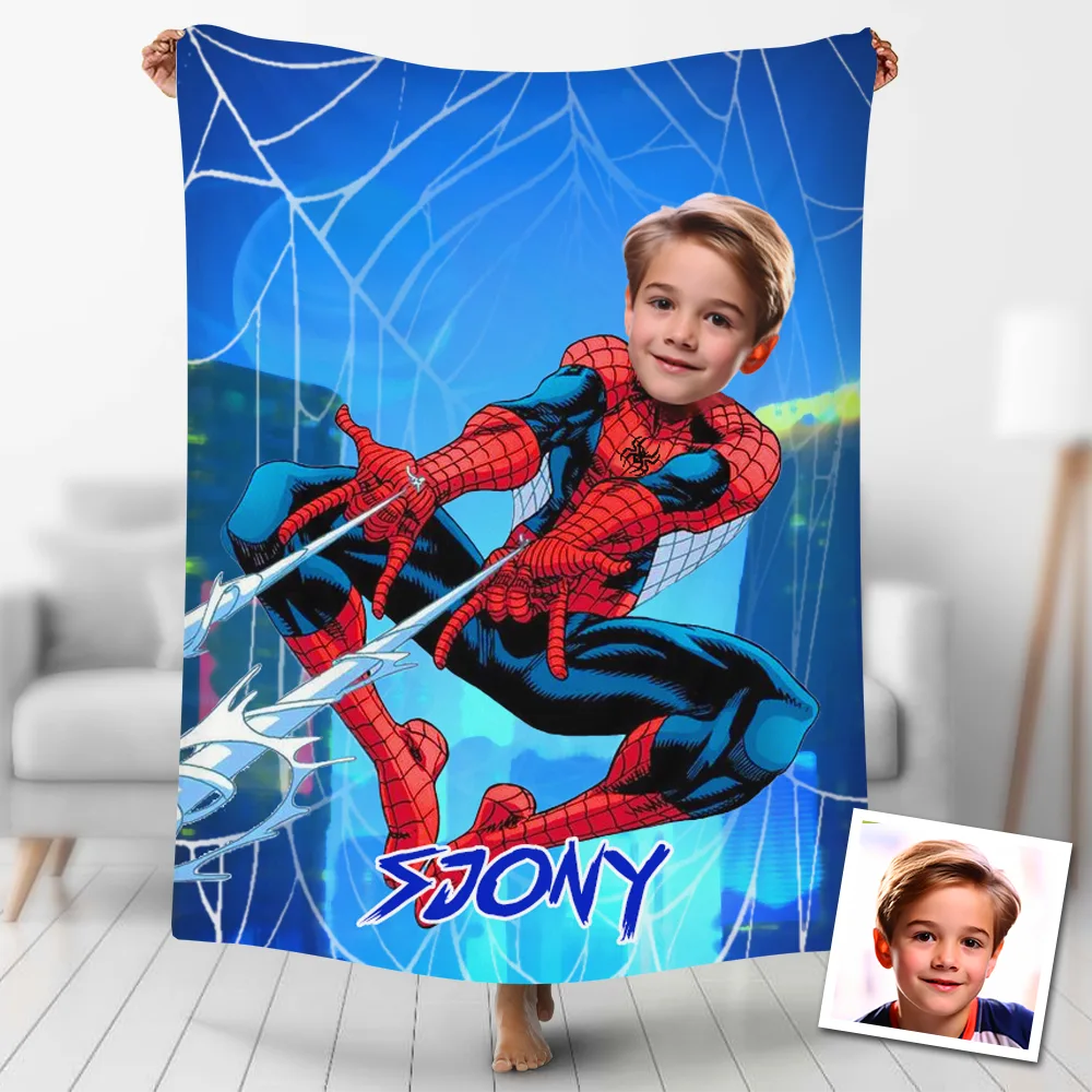 Personalized Hot Superhero Blankets
