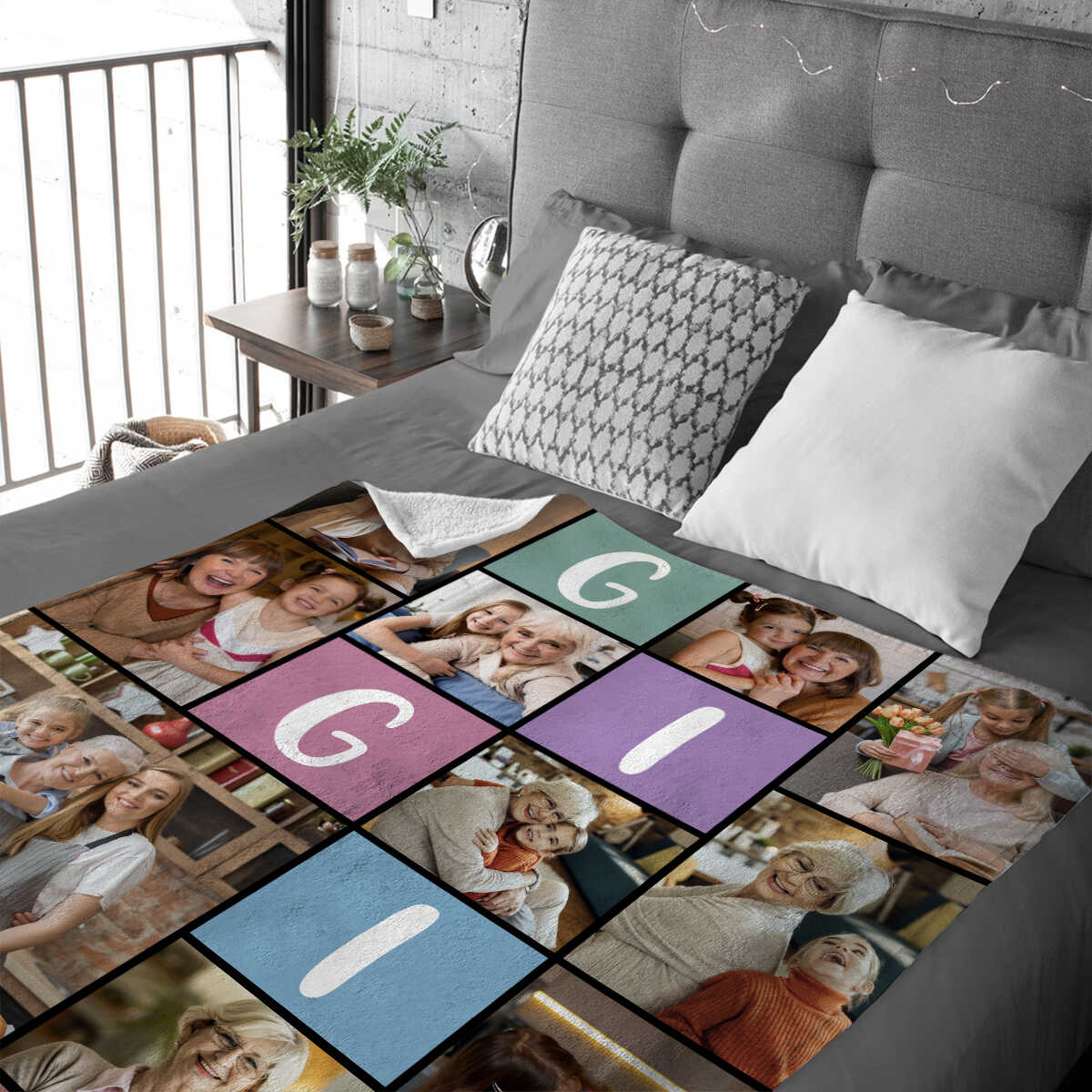 Custom 12 photos Best Gigi Ever Blanket