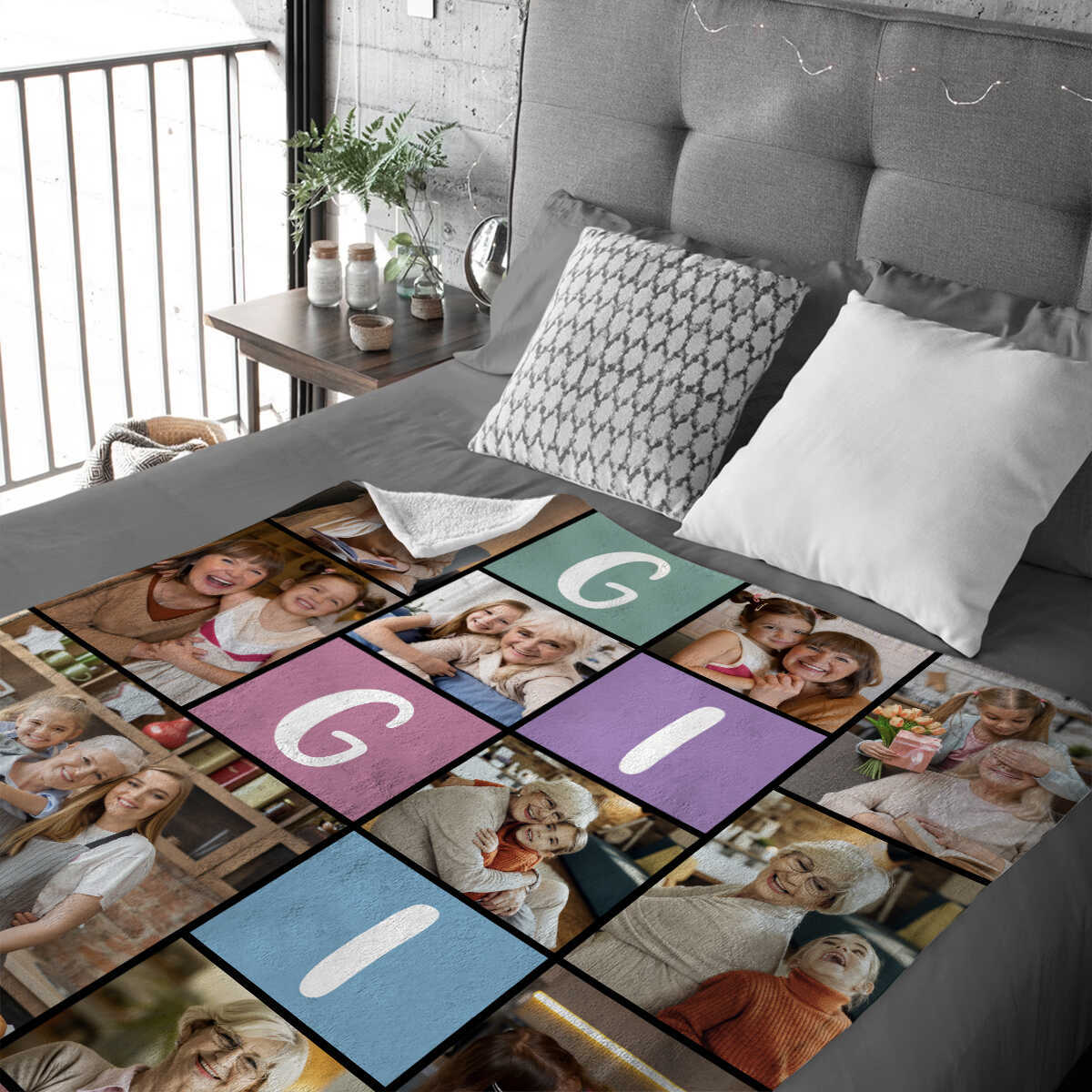 Custom 12 photos Best Gigi Ever Blanket