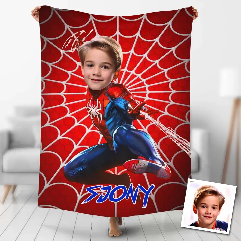 Custom Blankets Personalized Hot Superhero Blankets