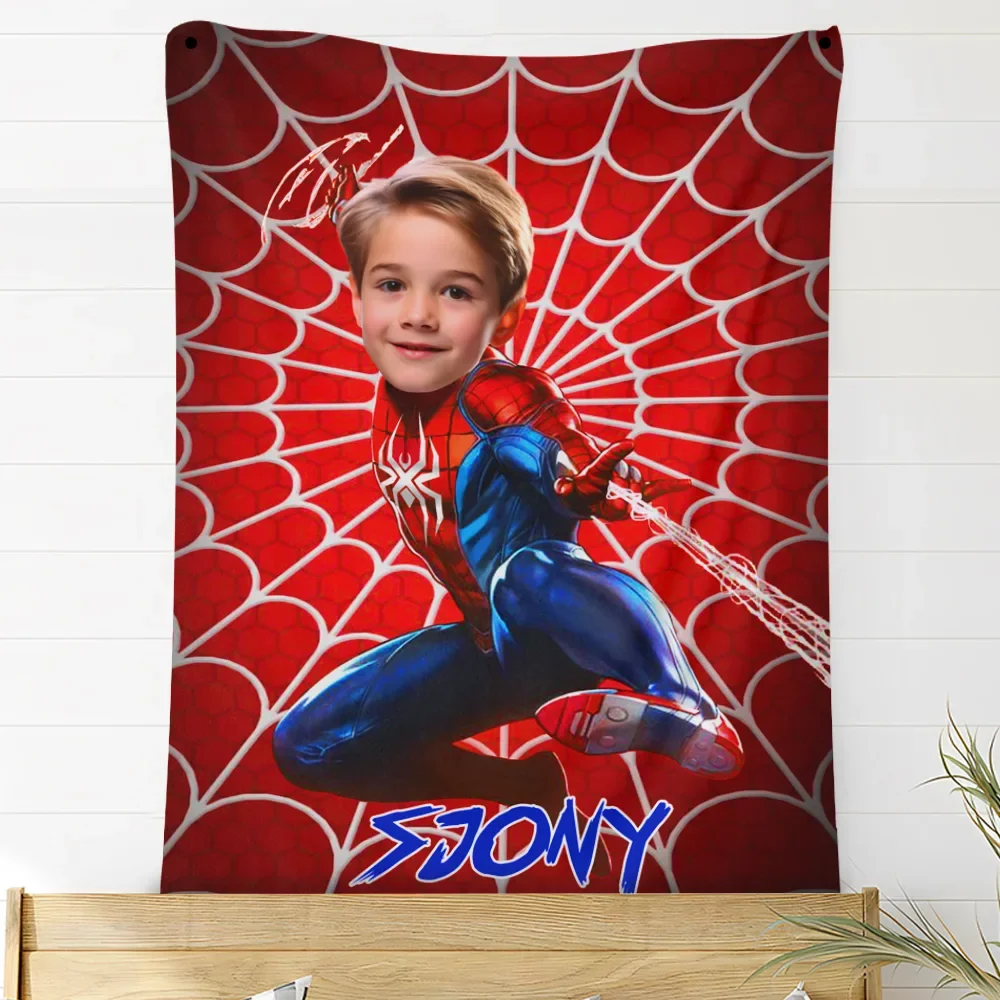 Custom Blankets Personalized Hot Superhero Blankets