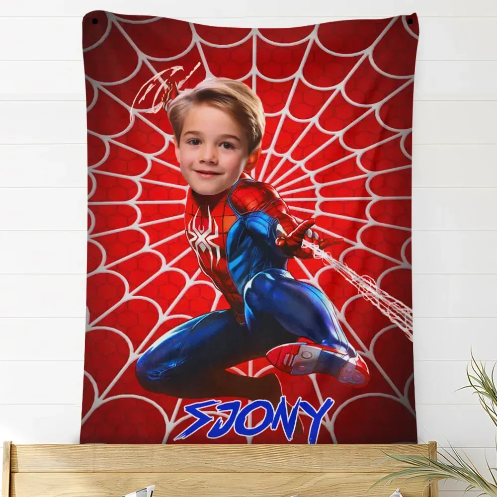 Custom Blankets Personalized Hot Superhero Blankets