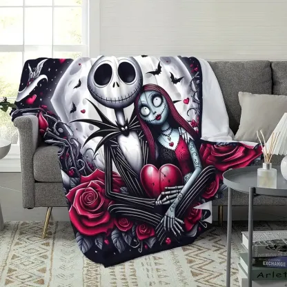 Horror Movie Blanket Halloween