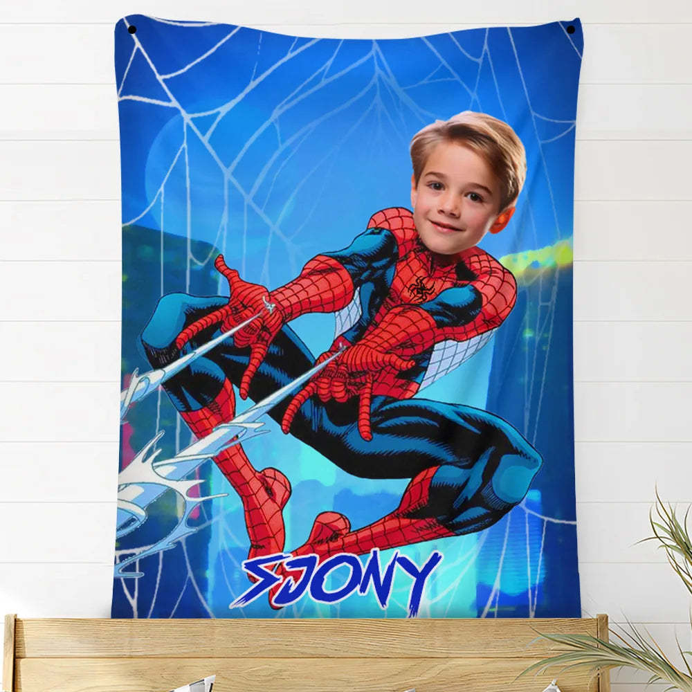 Personalized Hot Superhero Blankets