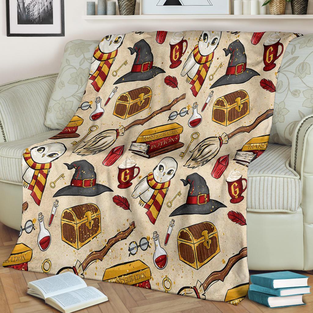 Magic Cartoon Pattern Blanket