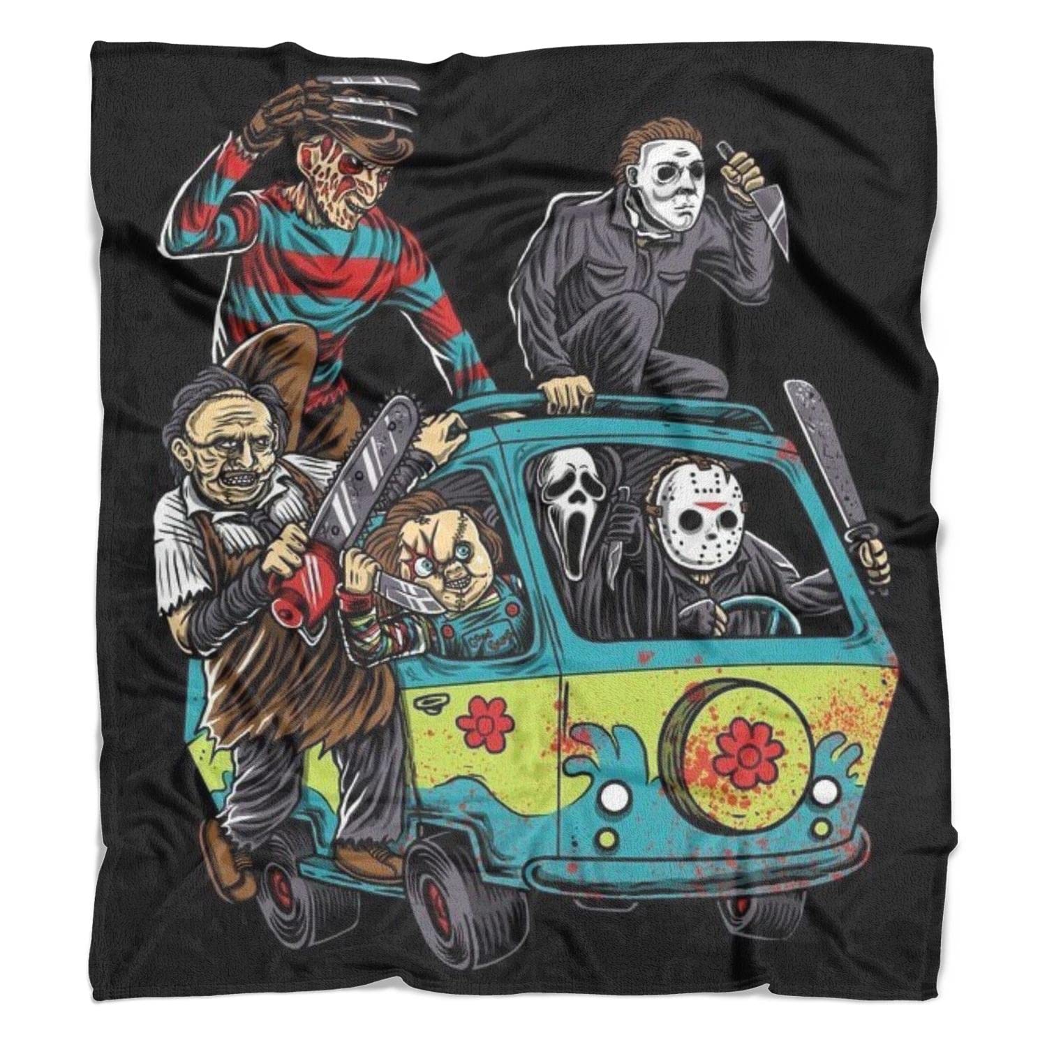 Halloween Horror Movie Blanket