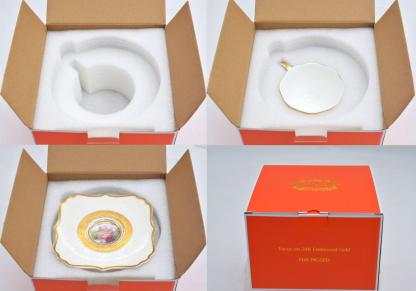 European Classical Style Bone China Ceramic gold porcelain High Quality coffee tea cup set