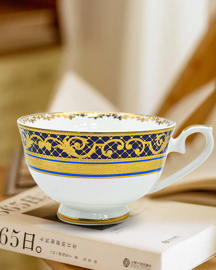Porcelain ceramic bone china turkish coffee afternoon tea cup and saucer gift set luxury classic