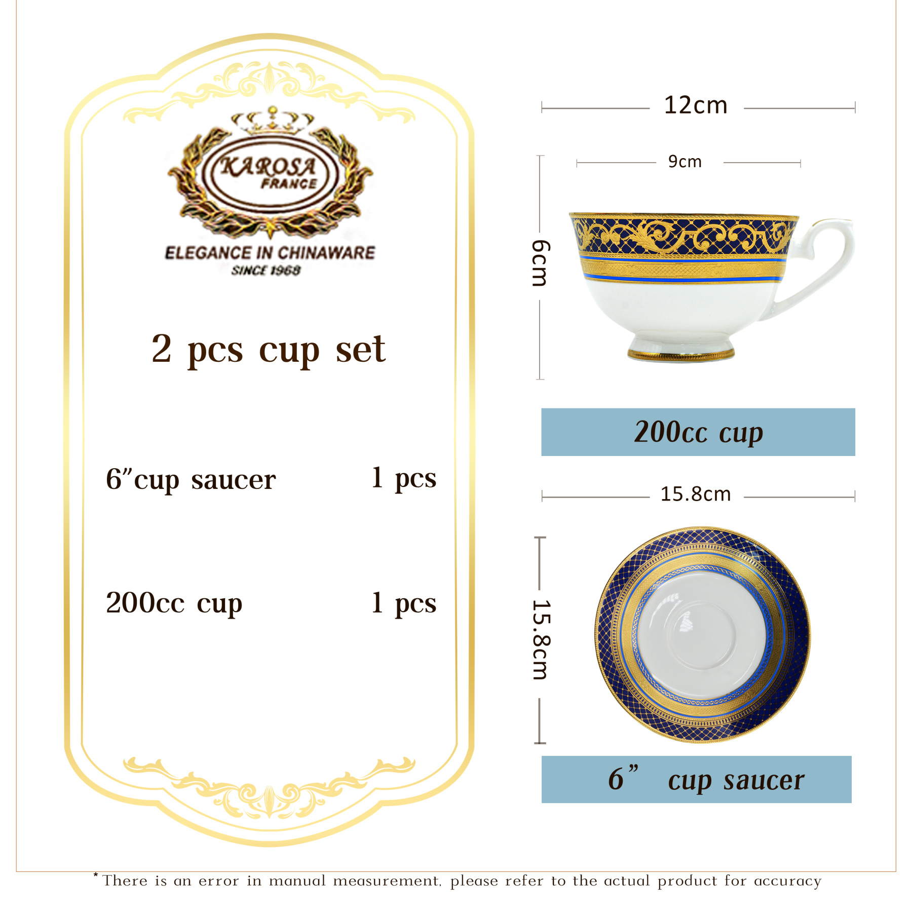 Porcelain ceramic bone china turkish coffee afternoon tea cup and saucer gift set luxury classic