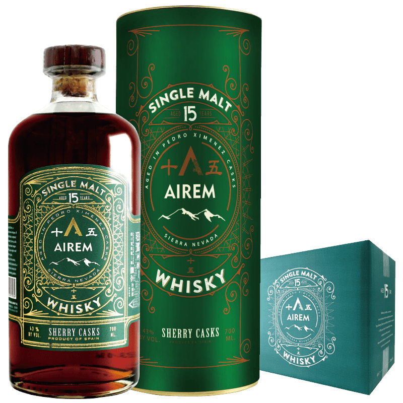 西班牙空靈AIREM 15年單一麥芽威士忌43%