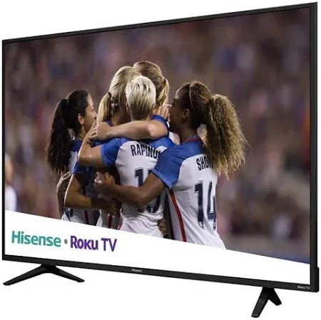 Hisethtnse 58" 4K R6 Series Ultra HD Roku Smart TV