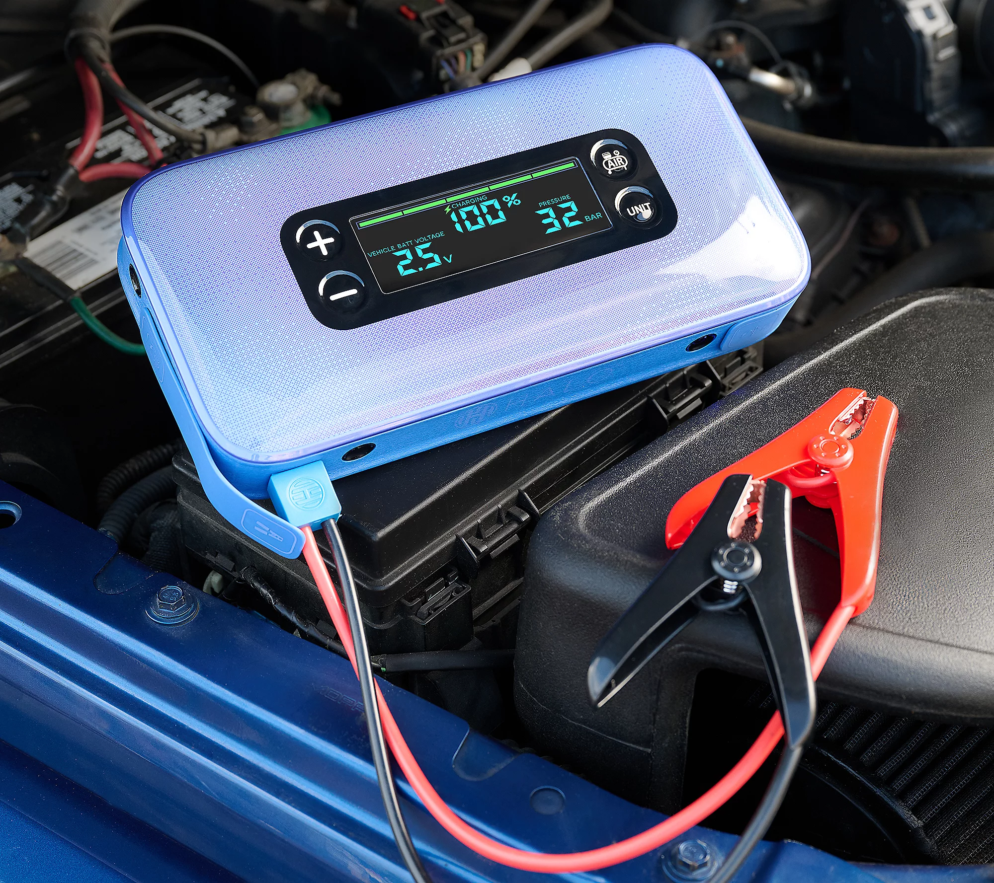 HAthtLO Bolt Ultimate 3.0 Dynamic Display Jumpstarter Air Compressor & AC