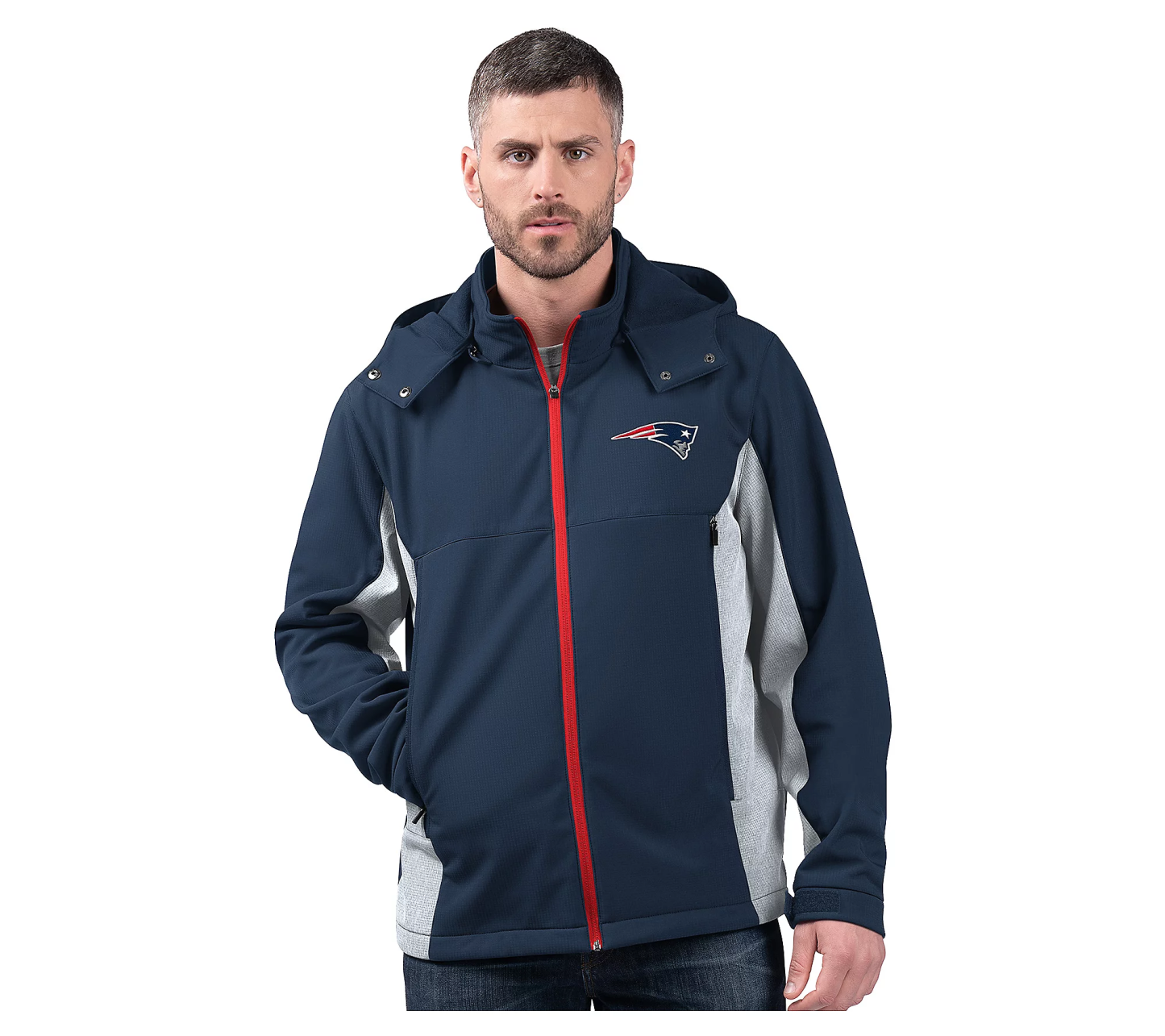 NthtFL Men's Soft Shell Bonded Jacket
