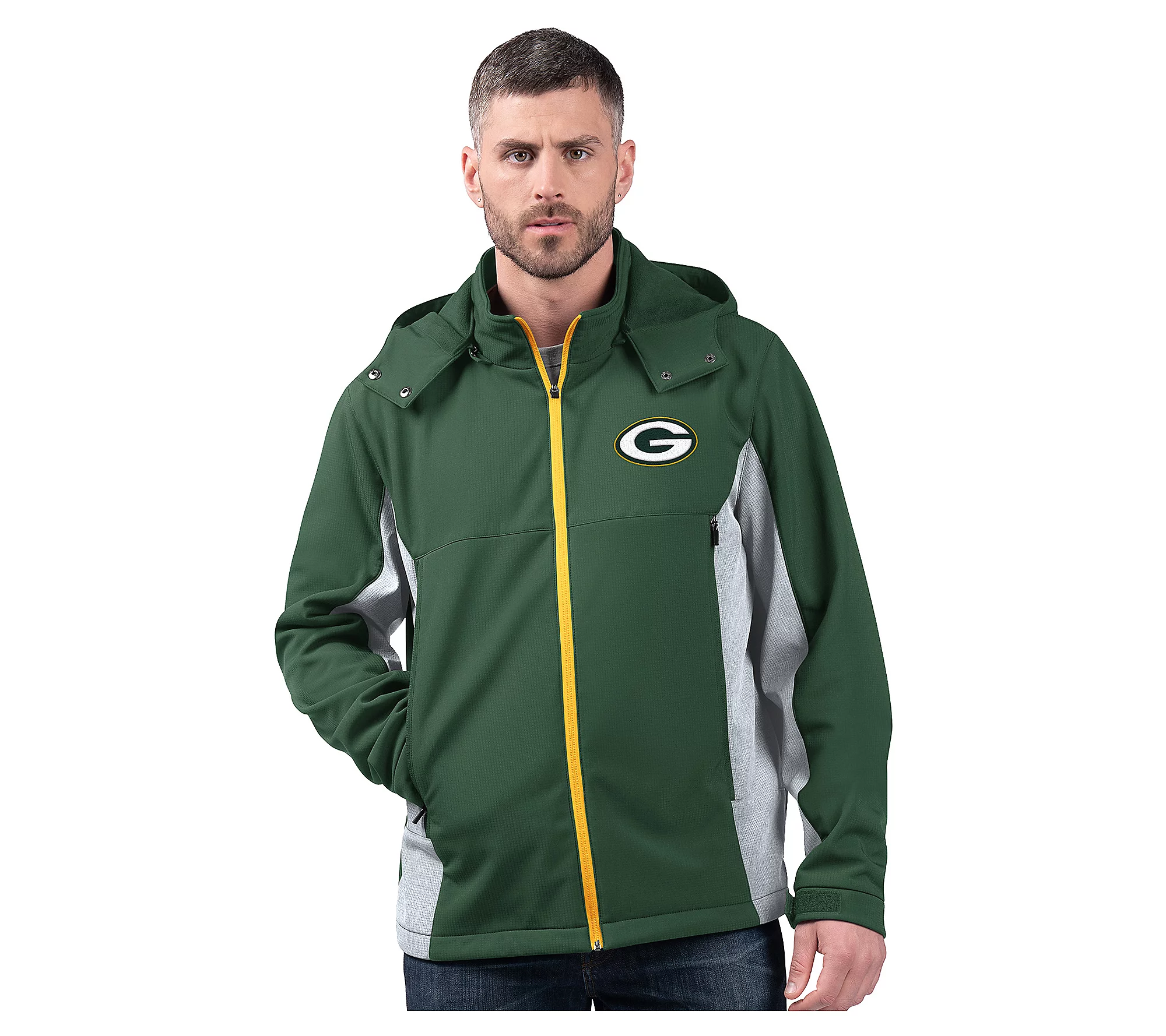 NthtFL Men's Soft Shell Bonded Jacket