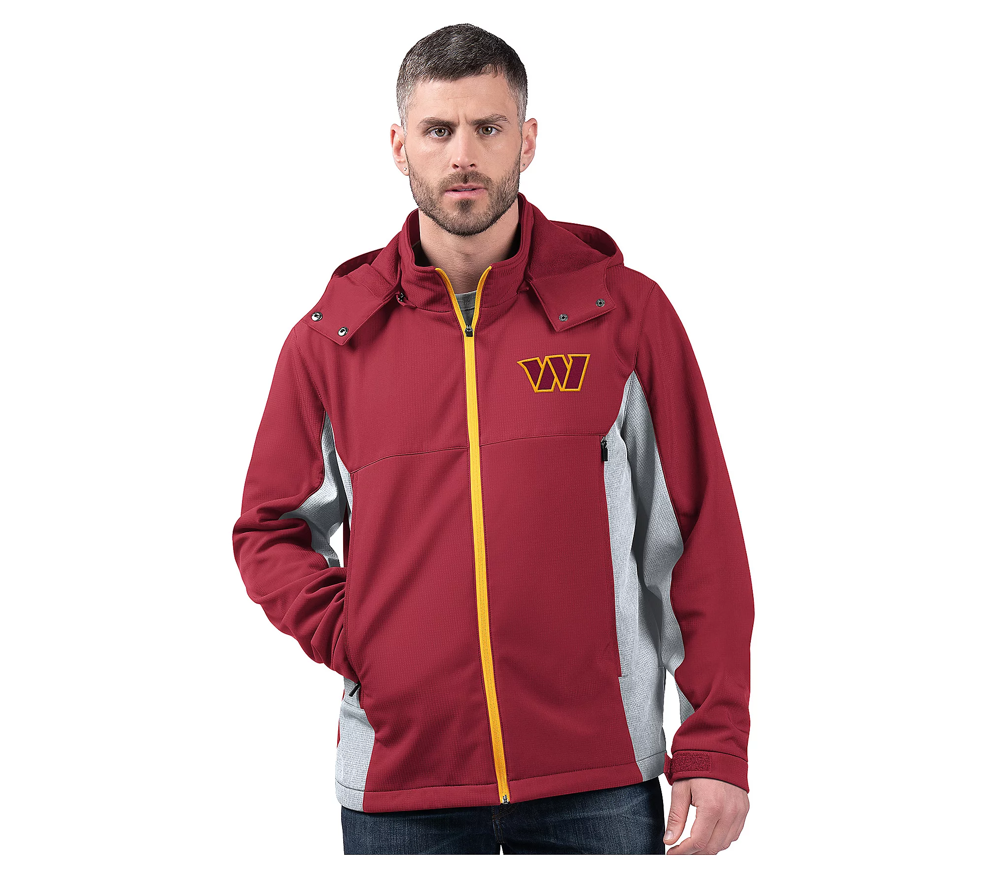 NthtFL Men's Soft Shell Bonded Jacket