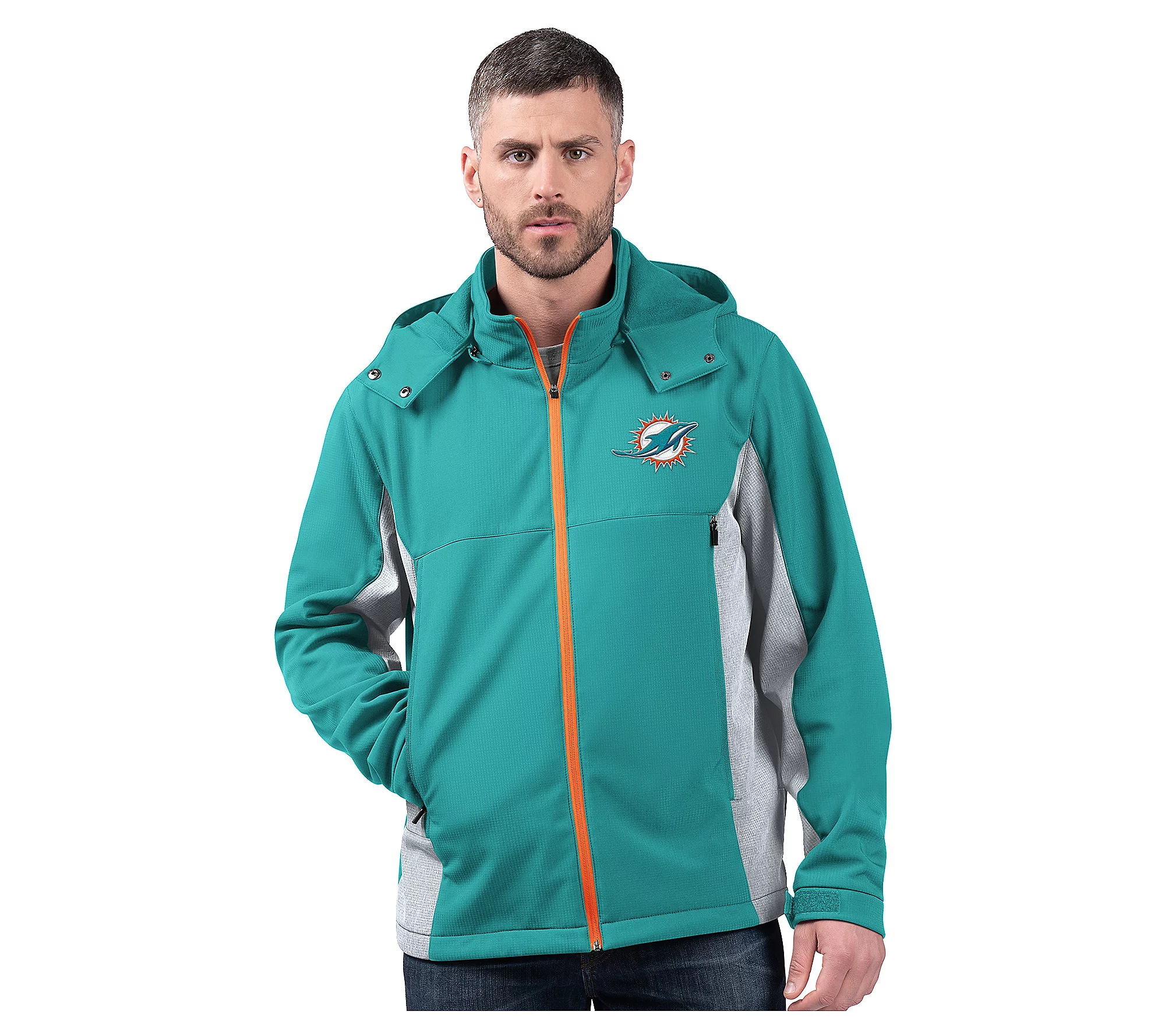 NthtFL Men's Soft Shell Bonded Jacket
