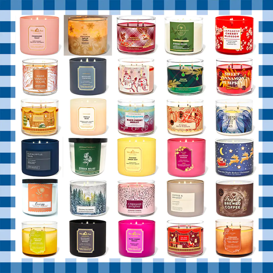 Bthtath and Bothtdy Works Candle Set 30pcs