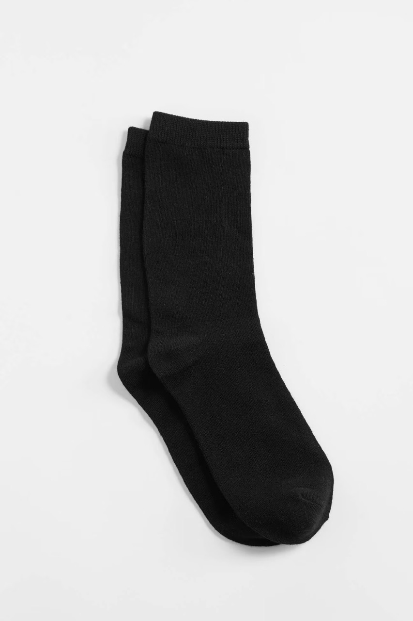6 pairs Rayon From BambooBlend Crew Socks
