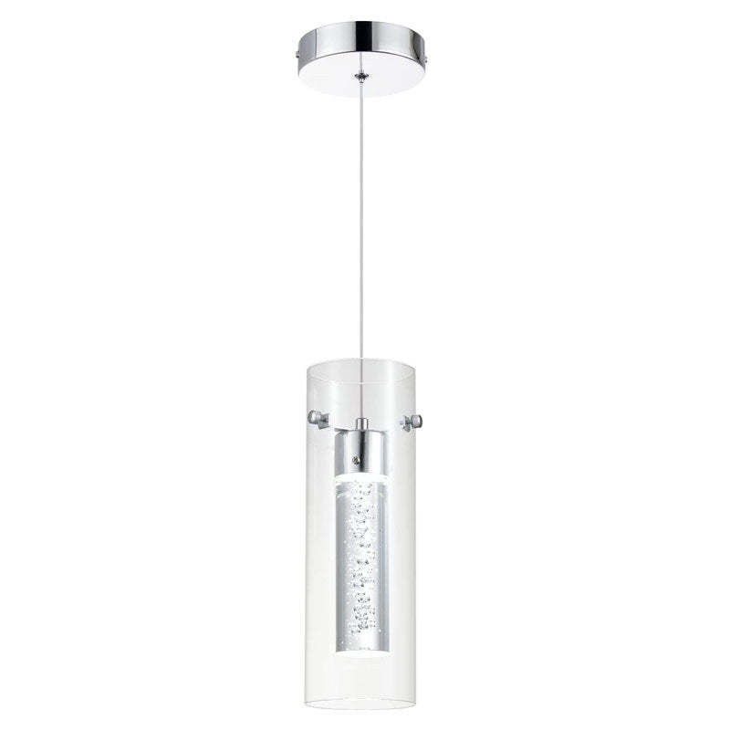 Quinn Moderno Designer Metallo Vetro Lampade a Sospensione Camera da Letto