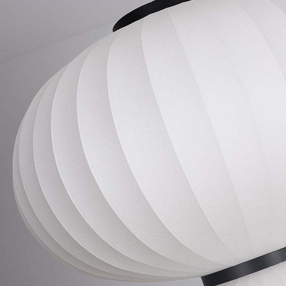 Renée Design LED Lampade a Sospensione Bianco Metallo/ Artificiale Seta Isola Cucina