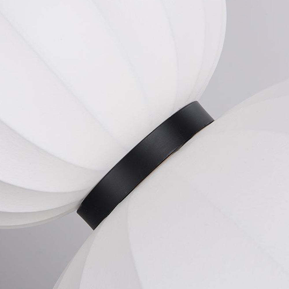 Renée Design LED Lampade a Sospensione Bianco Metallo/ Artificiale Seta Isola Cucina
