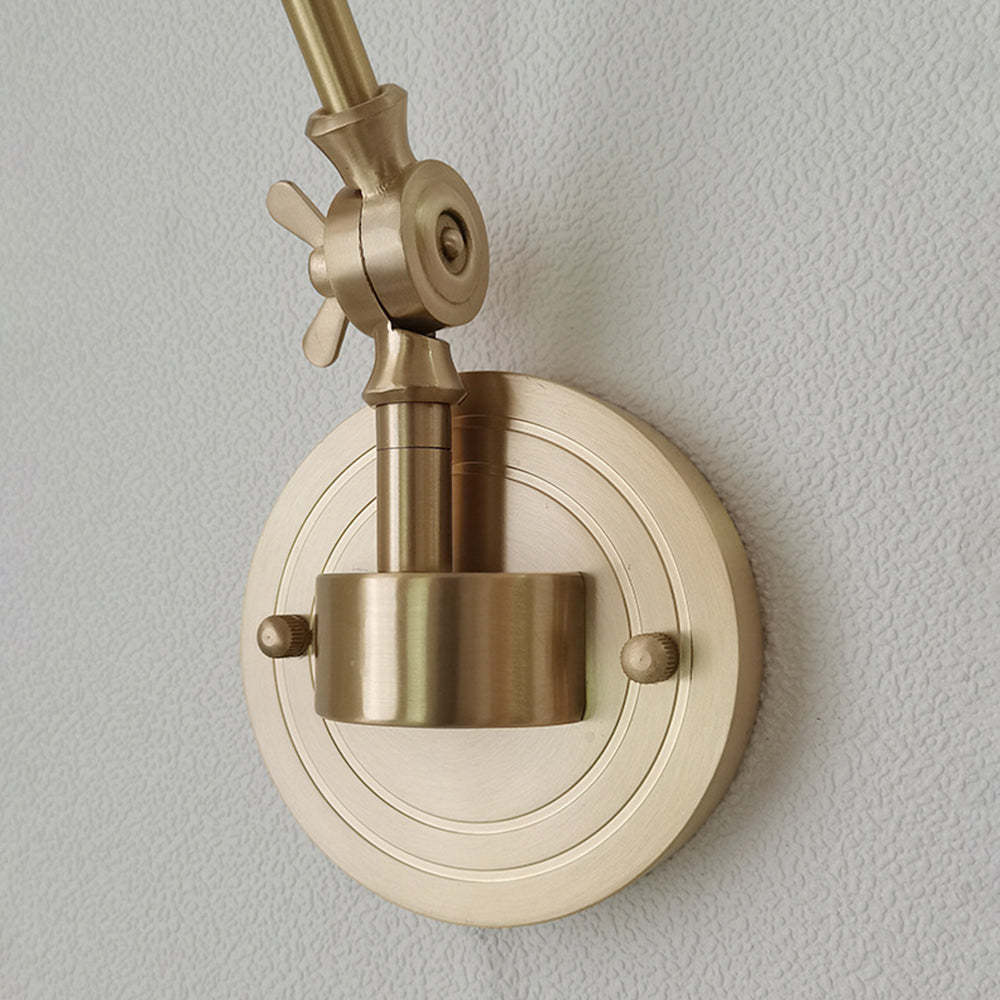 Brady Vintage Pieghevole Metallo Applique Camera da Letto