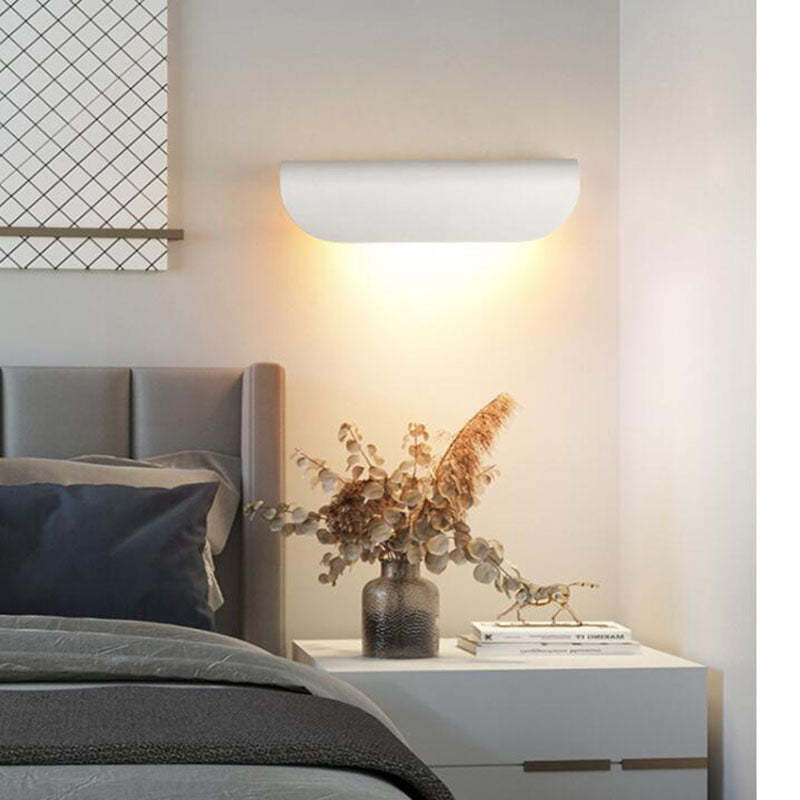 Orr Moderne LED Lampade da Esterno Nera/Bianca Curvo Impermeabile