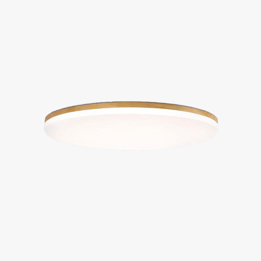 Ozawa Minimalista LED Plafoniere Legno Acrilico Bianco Rotondo Soggiorno/Camera da Letto
