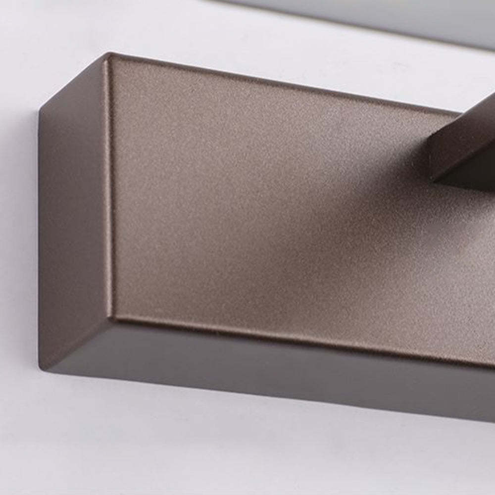 Leigh Minimalismo Applique LED Girevole Anteriore Vanity Metallo Bianco/Nero/Caffè Bagno